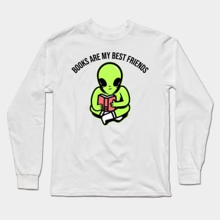 Books Are My Best Friends Long Sleeve T-Shirt